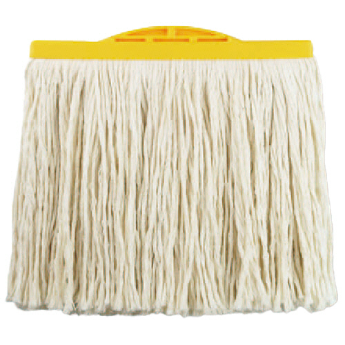 ｸﾚﾝﾘﾈｽﾊﾝﾄﾞﾙ用ながもちﾓｯﾌﾟ替糸 8寸(23cm) 260g 黄 1枚画像