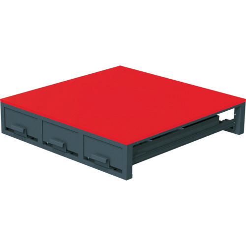 ﾃﾞﾝｻﾝ ﾊﾞﾝｷｬﾋﾞﾈｯﾄ(3列引き出し) 外寸:幅950×奥行950×高さ200mm 1個画像