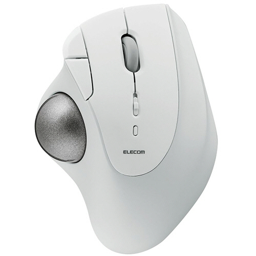 Bluetooth5.0ﾄﾗｯｸﾎﾞｰﾙ ｢IST｣5ﾎﾞﾀﾝ 人工ﾙﾋﾞｰﾓﾃﾞﾙ ﾎﾜｲﾄ 1個画像