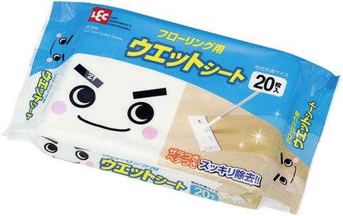 ウエットシートフローリング用　２０枚