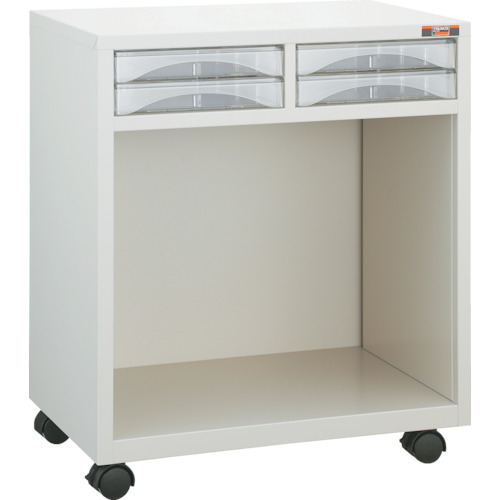 収納ｹｰｽｷｬｽﾀｰ付浅型4個付 1台画像