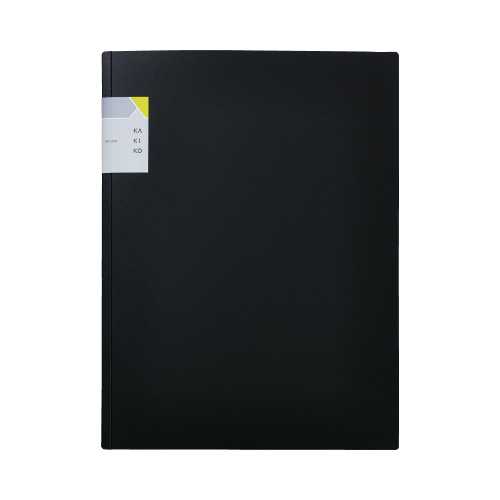 カキコホルダー２ポケット　黒×５画像