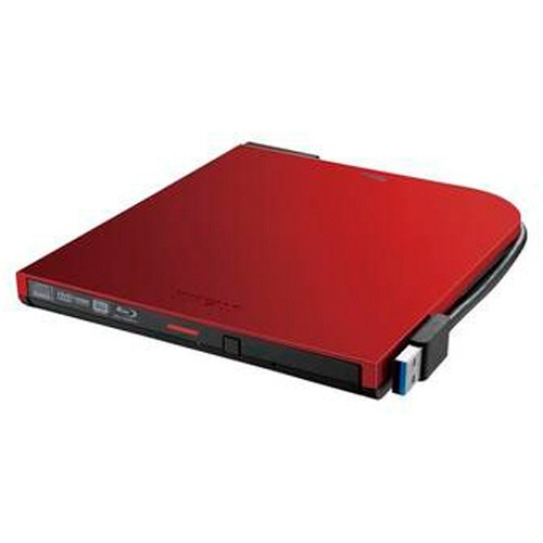 USB3.2(Gen1)対応 ﾎﾟｰﾀﾌﾞﾙBD 書込みｿﾌﾄ添付 ﾚｯﾄﾞ 1台