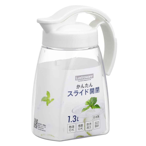 冷水筒 ラストロ タテヨコ スライドピッチヤー1.3L  ホワイト画像