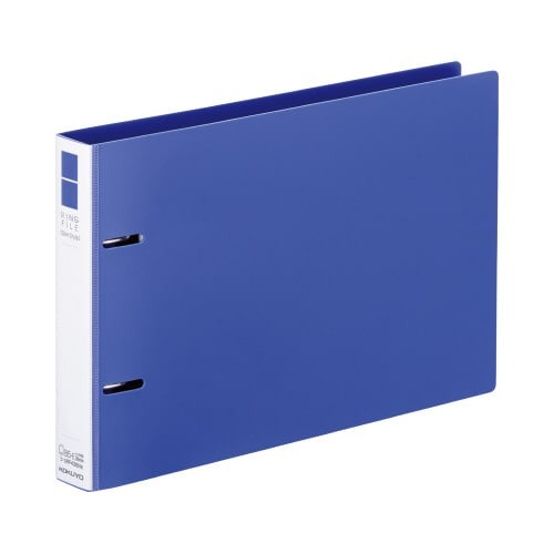 リングファイル＜スリム＞Ｂ５Ｅ・２２０青画像