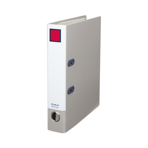 レバーリングＦ　ＧＸ　Ｄ灰Ａ４縦背幅６３ｍｍ１０冊画像