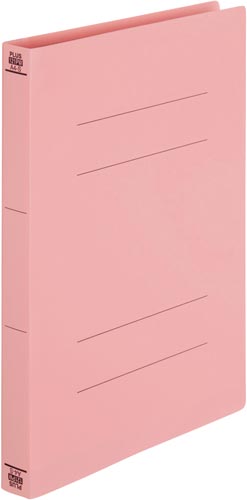 ＰＰフラットファイル　Ａ４縦　厚とじピンク　１冊画像