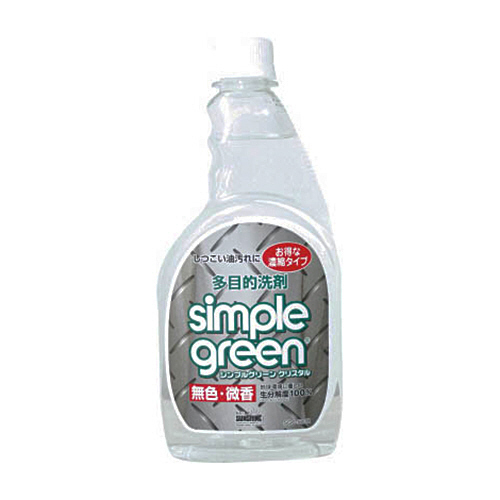 ｼﾝﾌﾟﾙｸﾞﾘｰﾝｸﾘｽﾀﾙ500ml 詰替用 1本画像