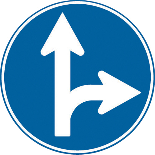 ﾄｰｸﾞ ﾒﾗﾐﾝ標識｢AR指定方向外禁止｣ 1枚画像