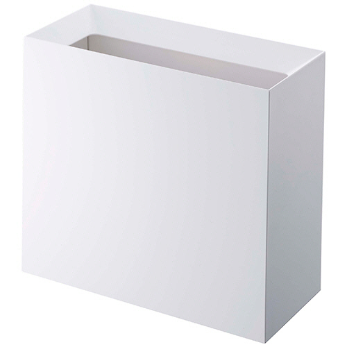 ｺﾞﾐ箱 ﾄﾗｯｼｭｶﾝ ﾀﾜｰ ﾜｲﾄﾞ ﾎﾜｲﾄ 1個画像