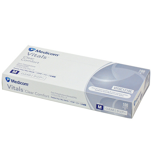 ﾊﾞｲﾀﾙ CPEｸﾞﾛｰﾌﾞ ｸﾘｱｰ M 1箱(100枚)