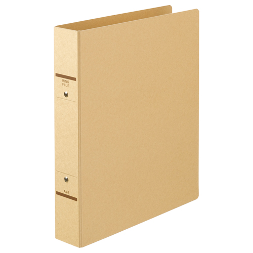 Oﾘﾝｸﾞﾌｧｲﾙ A4ﾀﾃ 2穴 320枚 ﾘﾝｸﾞ内径39mm背幅52mmｸﾗﾌﾄ 1冊画像