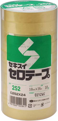 セロテープ　１８ｍｍ×３５ｍ　１０巻入画像