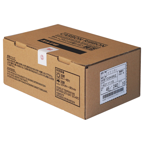 ﾊﾞｰﾄﾛﾘﾎﾞﾝ T110T 45mm×240m 裏巻 WB1034962 1箱(10巻)画像