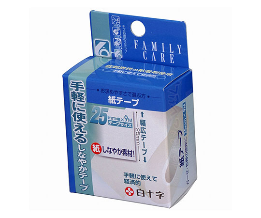 FC（ファミリーケア）　紙テープ　25mm×9m　1個入×10箱