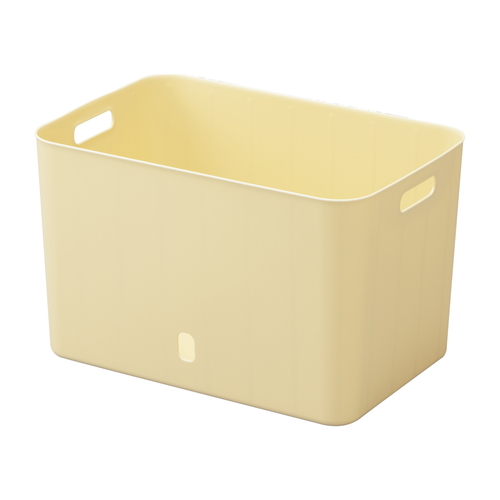 収納ケース ナチュラ インボックス ソフト WL イエロー画像