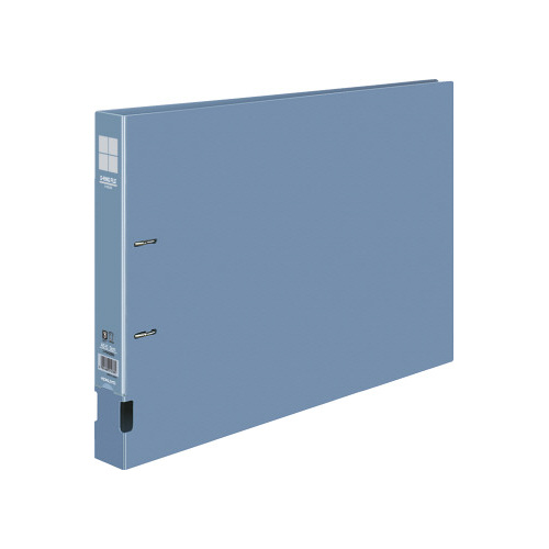 ＤリングファイルＰＰ　青Ａ３横　背幅４５ｍｍ画像