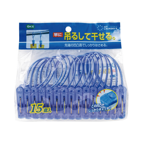 ＭＬ２ひも付ピンチＢ１５個入
