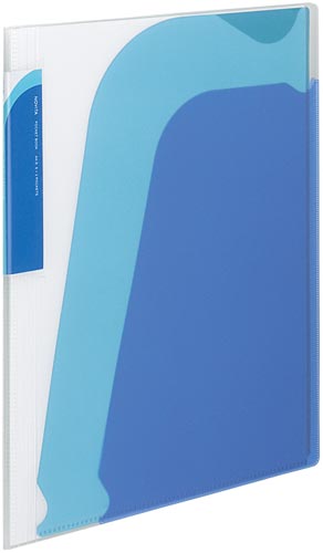 ポケットブック＜ノビータ＞８Ｐ　透明青　５冊