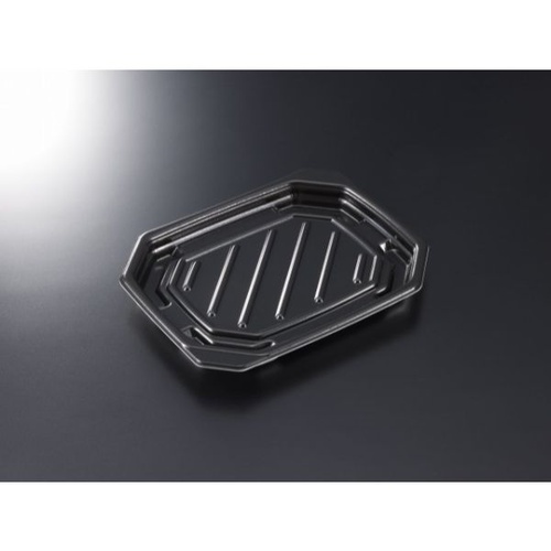 中央化学 軽食容器 TP デリグー 20-16 黒 本体