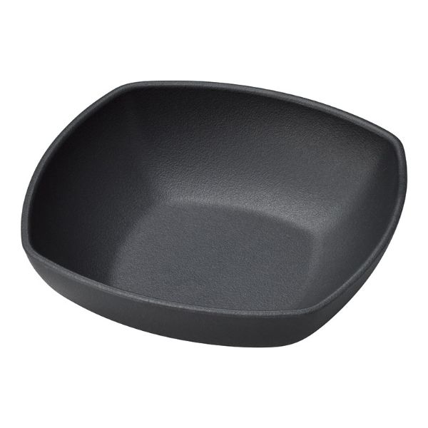 M11-643 耐熱角深皿(大)黒 マイン画像