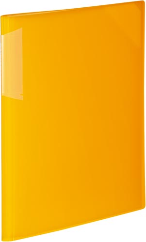 クリヤーホルダーブックノビータＡ４黄１２Ｐ　５冊画像