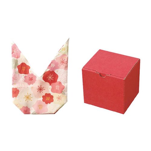ラッピング用品 WBN-AZB 和風花柄あづまバッグセット/ピンク(10セット) ヘッズ画像