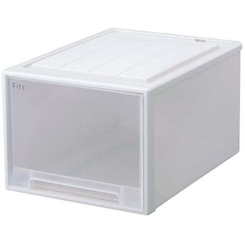 Fits ﾌｨｯﾂｹｰｽ 53-39L ﾎﾜｲﾄｸﾘｱ 1ｾｯﾄ(3個)画像