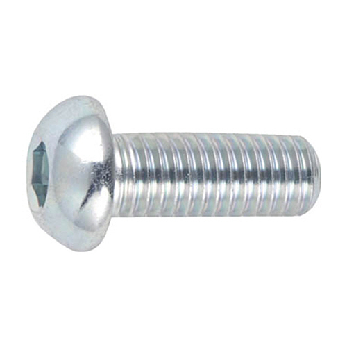 三価クロメート(白)　六角穴付ボタンボルト　寸法M4×15mm　1パック(23本)