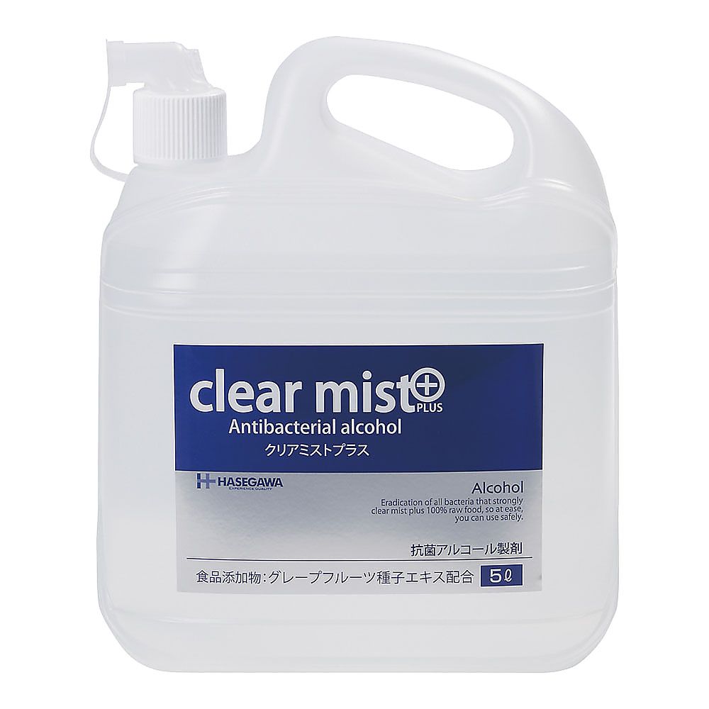 クリーン・シェフ アルコール除菌剤 クリアミストプラス 5L画像