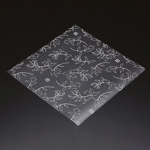 ケーキフィルム XG455 ペーパーココットシート(150角 華) 天満紙器 [バラ販売]