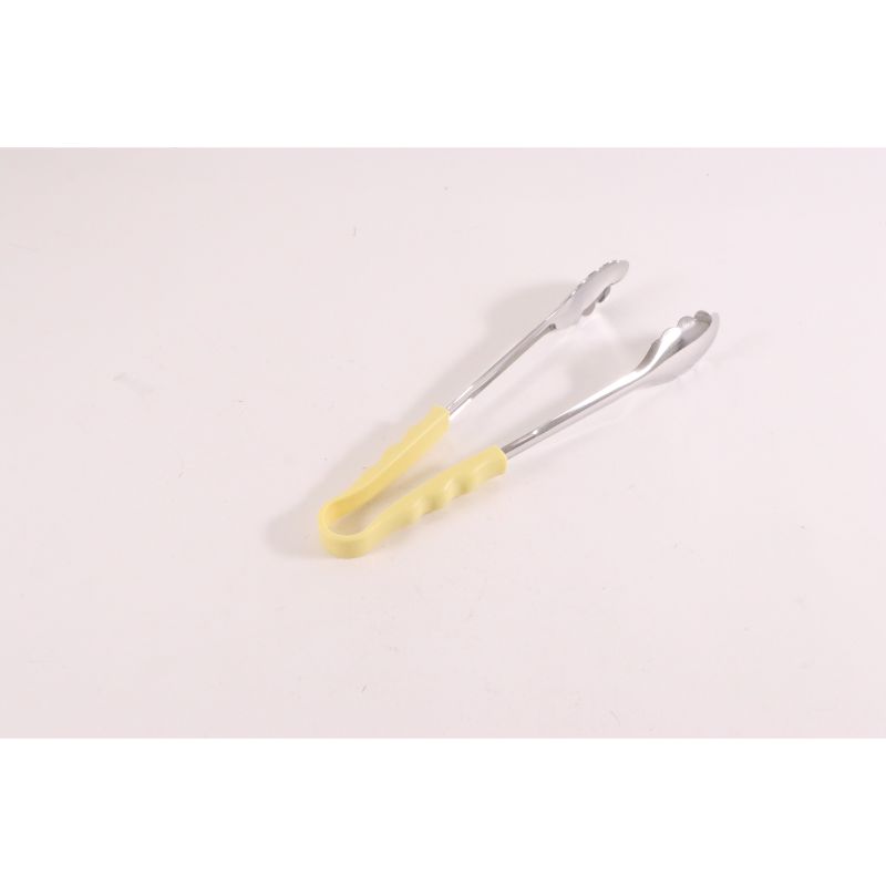 カラー万能トングPP柄 大 イエロー 大泉合成画像