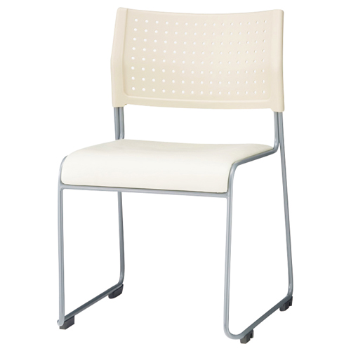 ｽﾀｯｷﾝｸﾞﾁｪｱ ﾊﾟｯﾄﾞ座ﾀｲﾌﾟ ｱｲﾎﾞﾘｰ 1脚画像