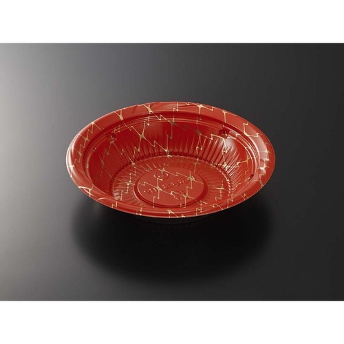 中央化学 どんぶり容器 CT いぶき丼 M19 きらR-BK 本体画像