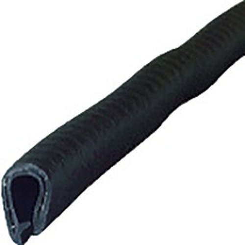 ワンタッチガスケット　2m　PVC　芯材入　黒　1巻画像