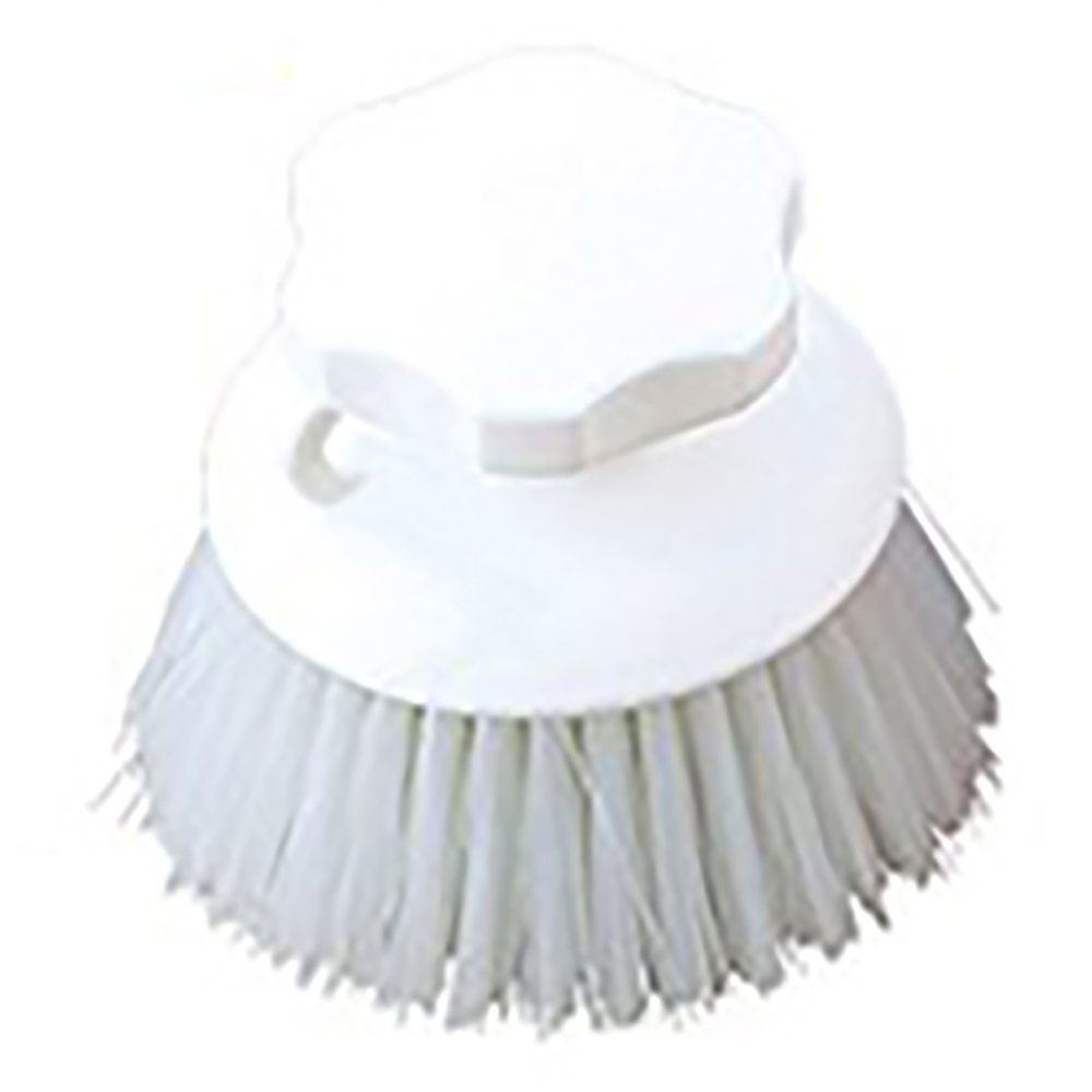 サニーフーズHACCPブラシ　ハンドブラシ　丸型　白画像