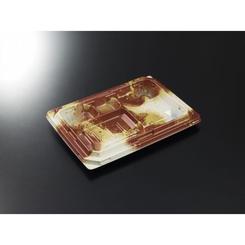 中央化学 弁当容器 CT 宝台膳 23-16E 伊織BR 本体画像