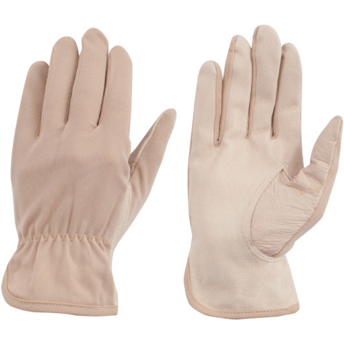 豚革 甲ﾅｲﾛﾝ M ﾍﾞｰｼﾞｭ 1双画像