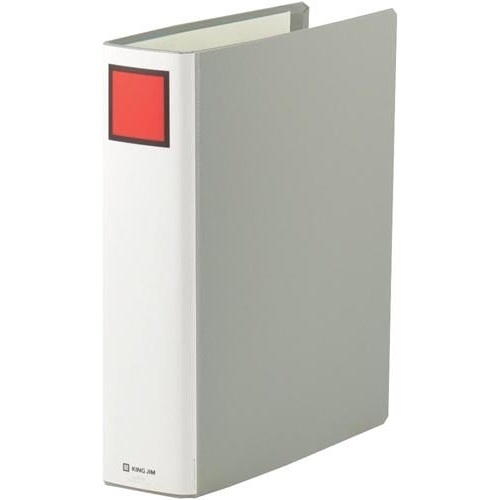 キングファイルＧ灰Ａ４縦　背幅７６ｍｍ　３冊画像