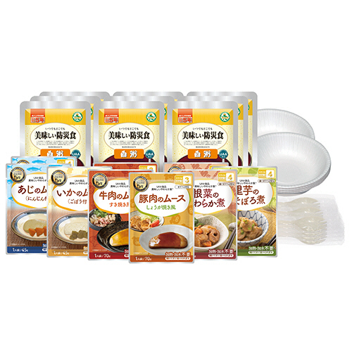 UAA食品 美味しいやわらか食3日分ｾｯﾄ(1人×3日分) 1箱画像