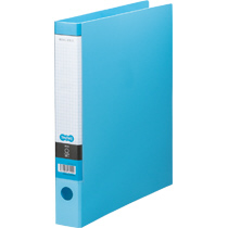 Oﾘﾝｸﾞﾌｧｲﾙ A4ﾀﾃ 2穴 250枚 ﾘﾝｸﾞ内径32mm背幅44mmﾗｲﾄﾌﾞﾙｰ 1冊画像