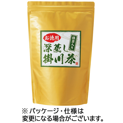 お徳用 抹茶入り 深蒸し掛川茶 1kg 1袋
