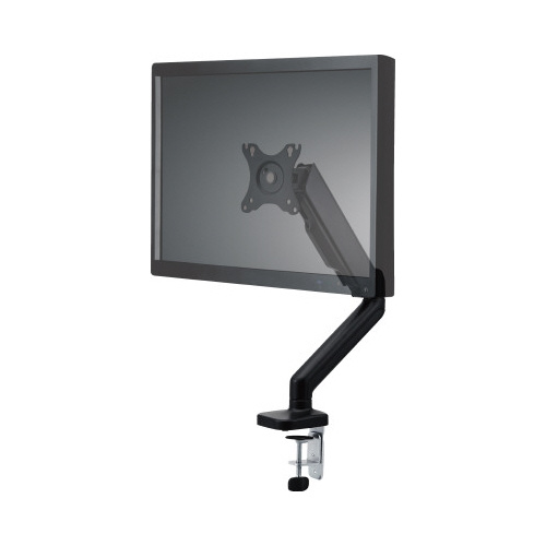 ディスプレイアーム　シングル　ガス式　ブラック画像