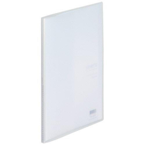 soeru ｸﾘﾔｰﾌﾞｯｸ A4ﾀﾃ 10ﾎﾟｹｯﾄ 背幅8mm ﾌﾛｽﾄｸﾘﾔｰ 1冊画像