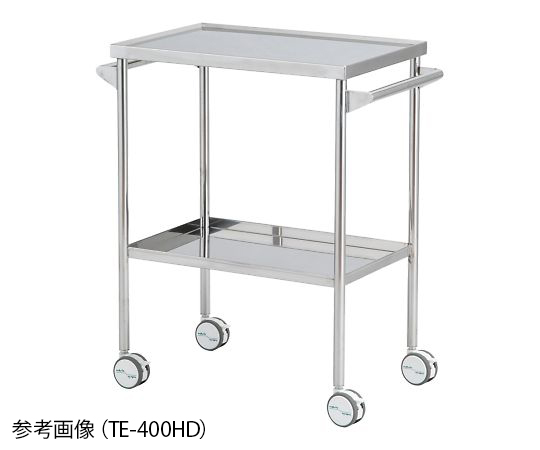 ステンレスワゴン　手摺有り　714×400×800mm画像