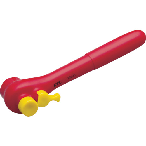 絶縁工具 9.5sq.ﾗﾁｪｯﾄﾊﾝﾄﾞﾙ 1個