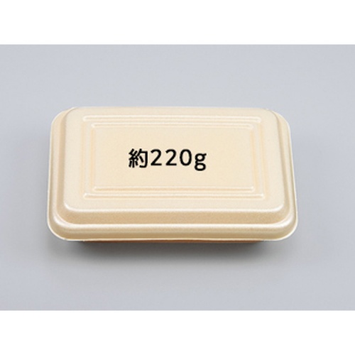 シーピー化成 弁当容器 VKー63 クリーム 発泡画像