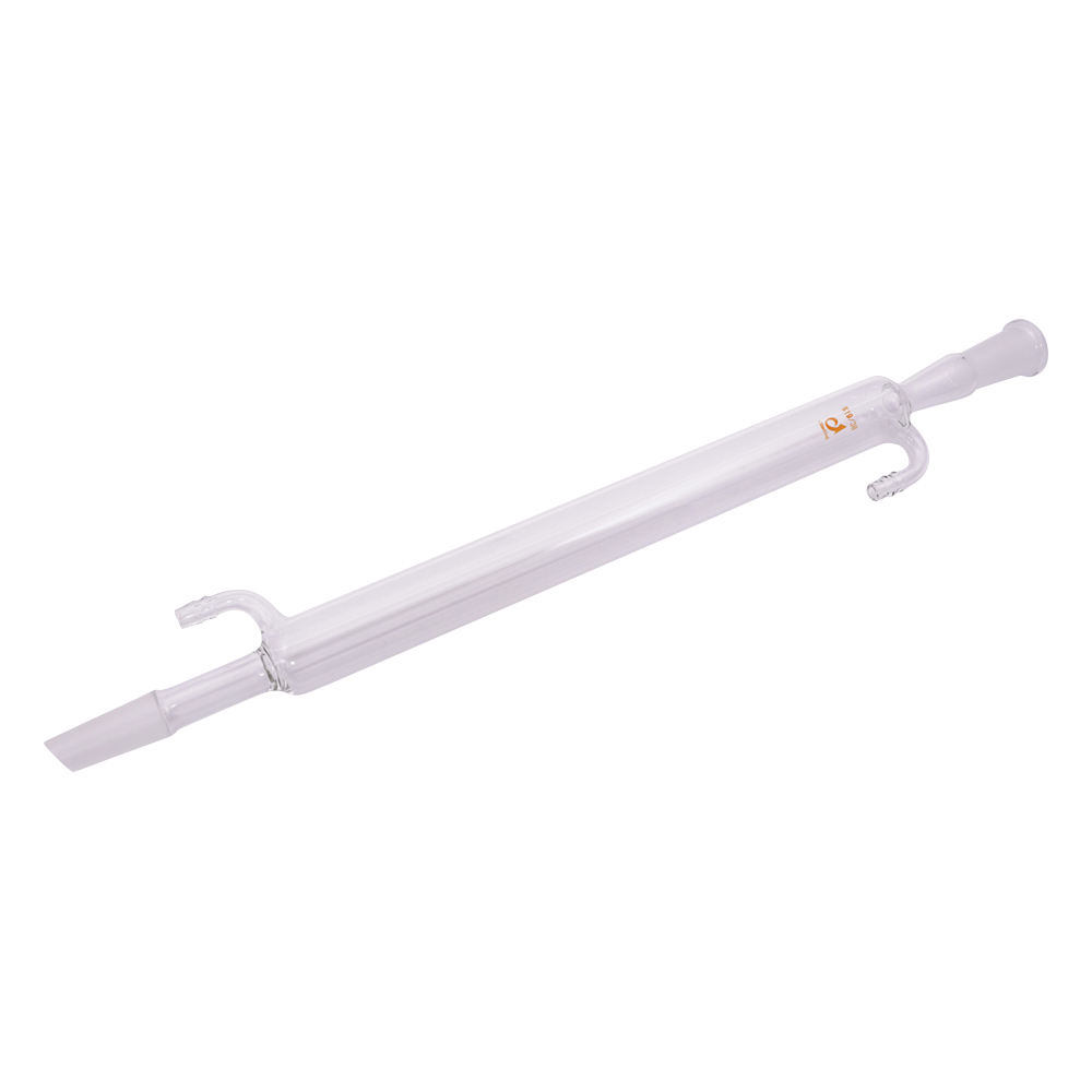 常圧蒸留装置用　共通摺合冷却器　リービッヒ冷却器　普通摺合19／38画像