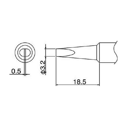 こて先 3.2D型 1本