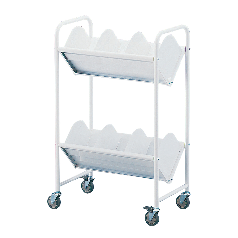 ファイルワゴン　普及型　2段　603×352×980mm画像